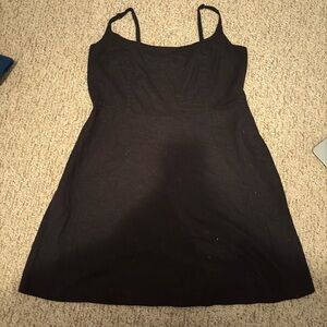 Old Navy Black Midi Dress